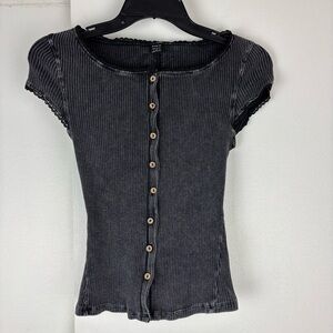 SHEIN Bohemela Casual Knitted Round Neck Fitted Women T-Shirt